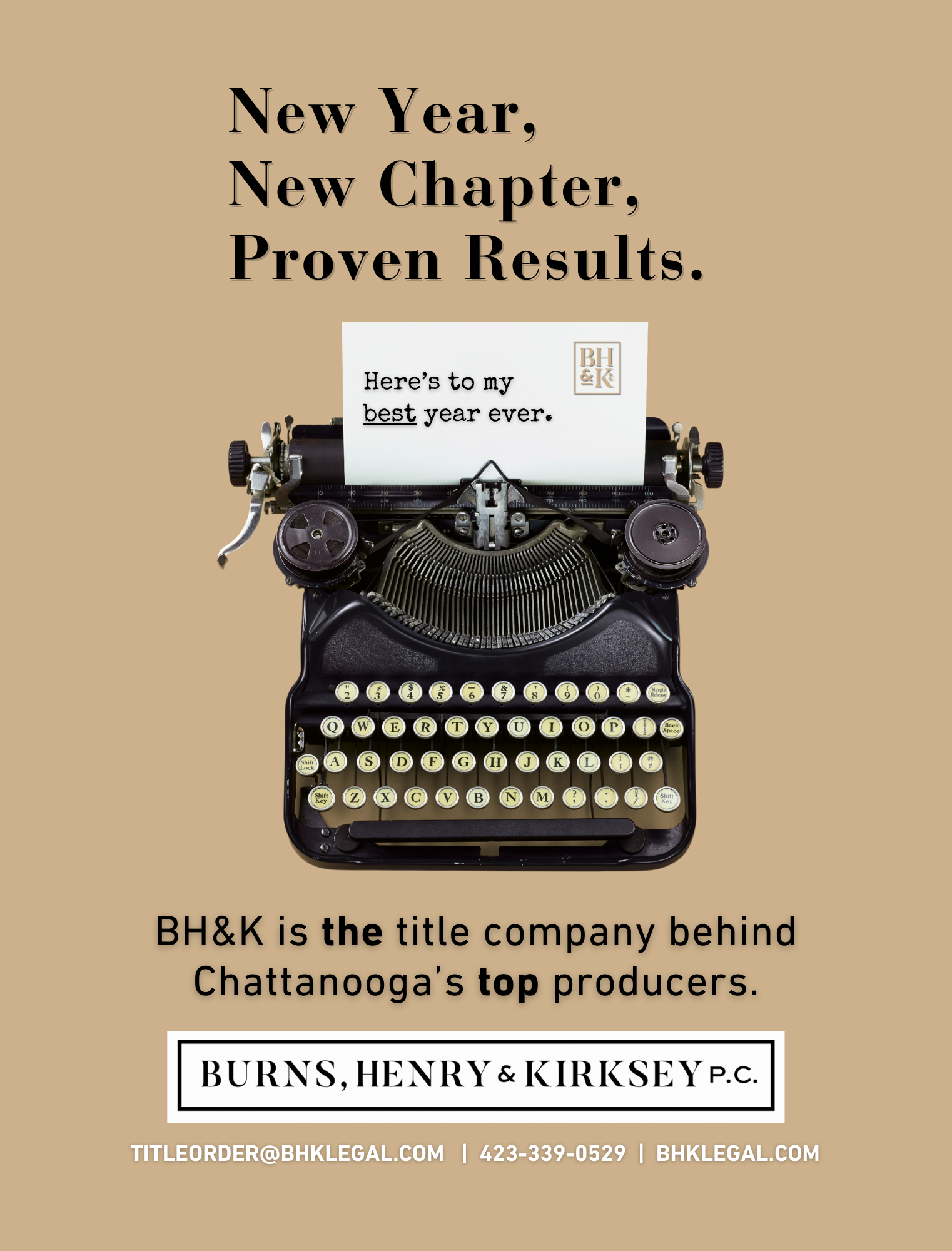 BH&K New Year campaign