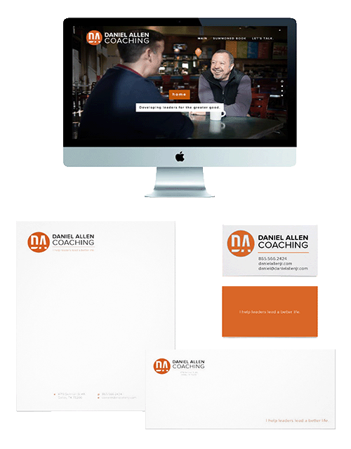 Daniel Allen Coaching · Brand identity