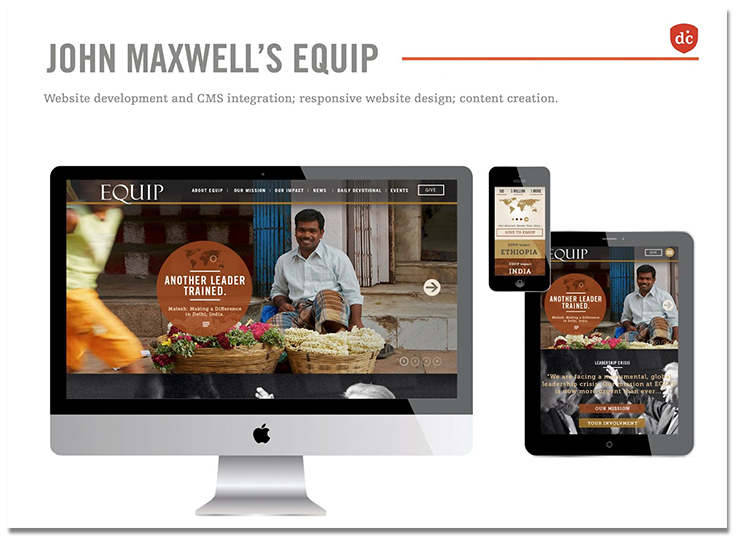 John Maxwell's EQUIP website