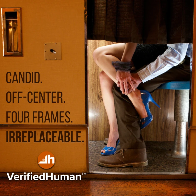 VerifiedHuman · Brand campaign