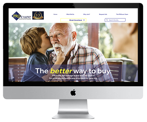 The better way to buy — website design